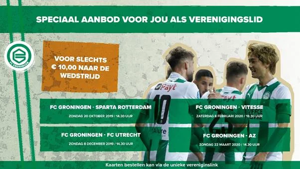 Kaartenactie FC Groningen