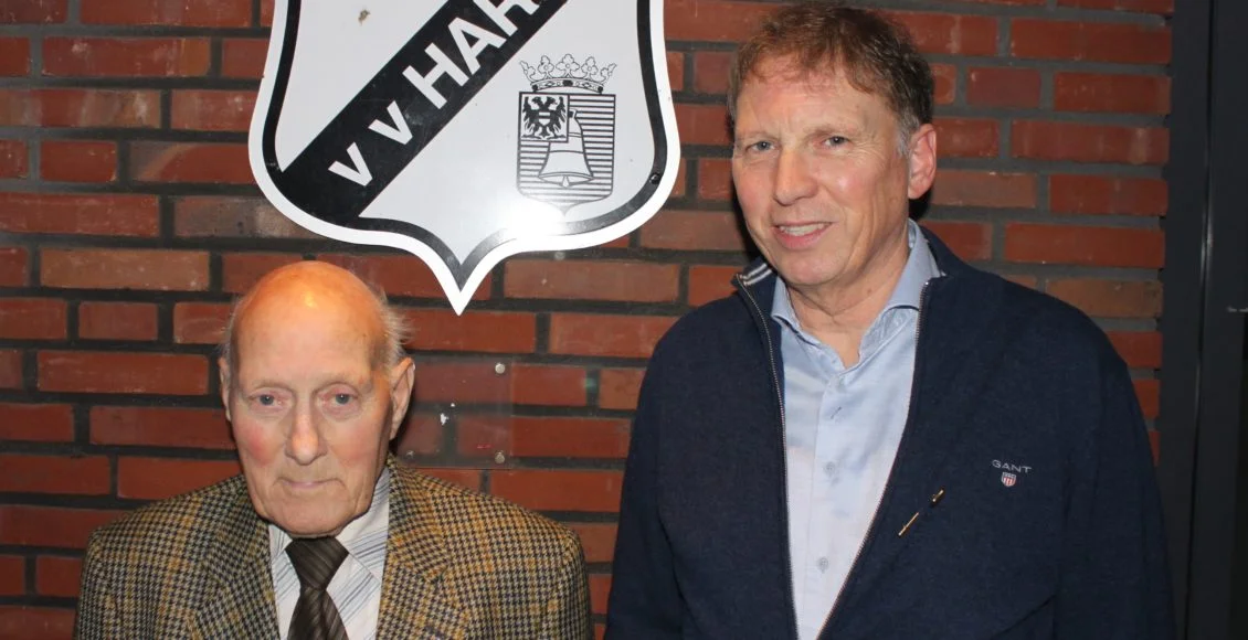 Krieno & Bart samen 100 jaar lid