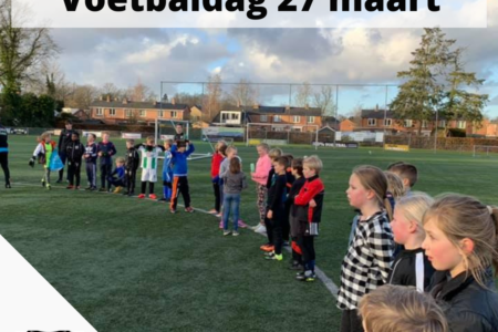 Tijdsindeling VV Haren voetbal dag bekend