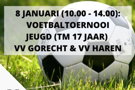 Voetbaltoernooi 8 januari