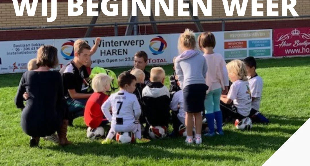 Start kaboutervoetbal september 2022