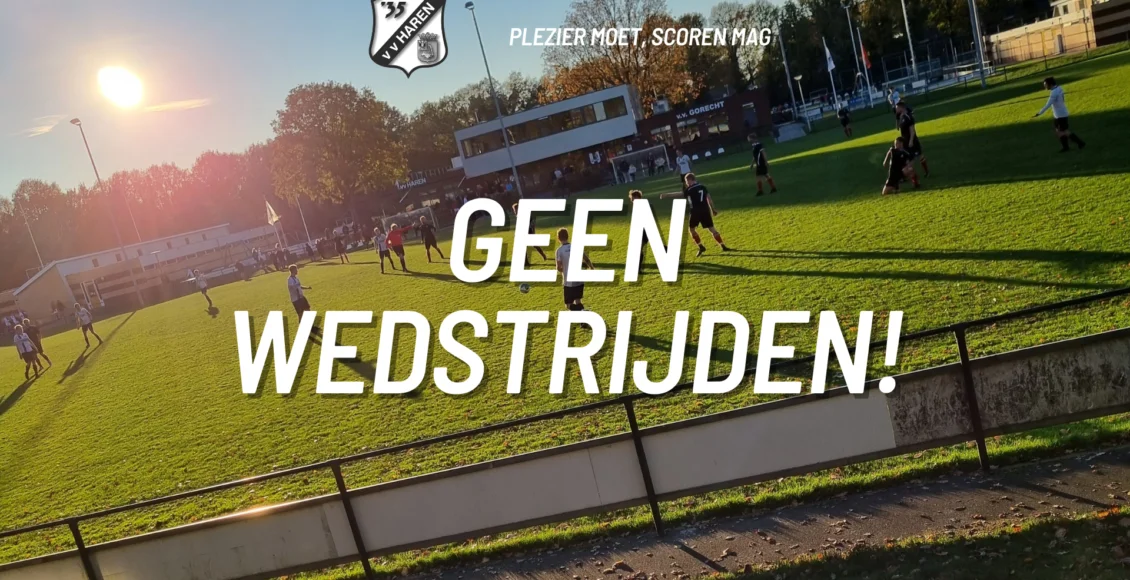 Wedstrijden Afgelast