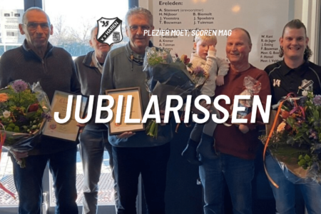 Jubilarissen in het zonnetje gezet