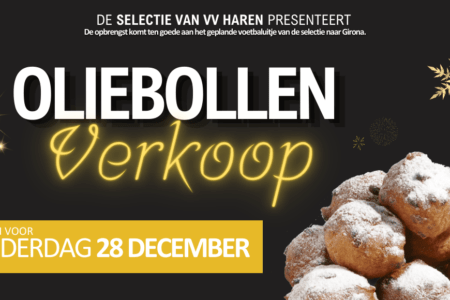 Oliebollenverkoop 2023 – Selectie vv Haren